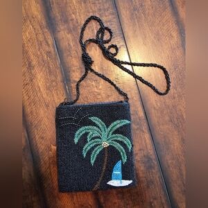 Ermo Beach Beaded Pouch